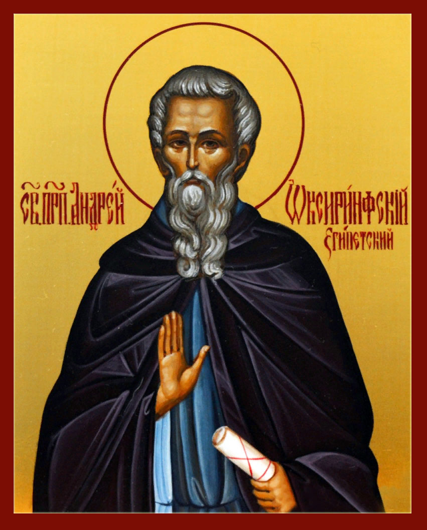 Prepodobnyy Andriy Oksyrinfskyy