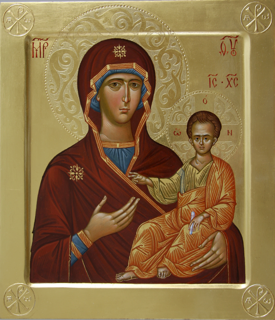 Smolenska ikona Bozhoi Materi imenovana Odyhitriia Providnytsia